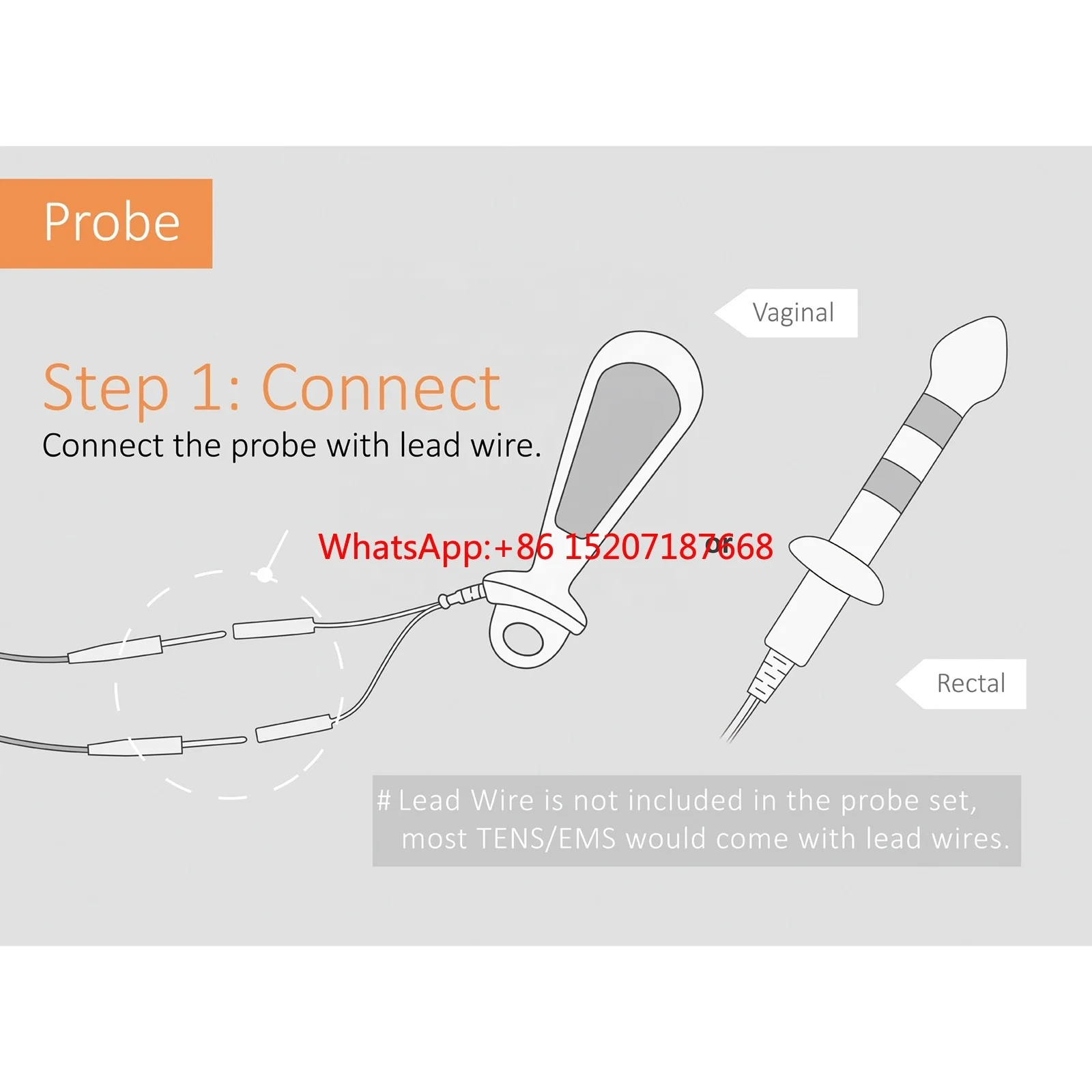Женский вагинальный зонд EVERYWAY для контроля Пузырькового пузыря оборудование