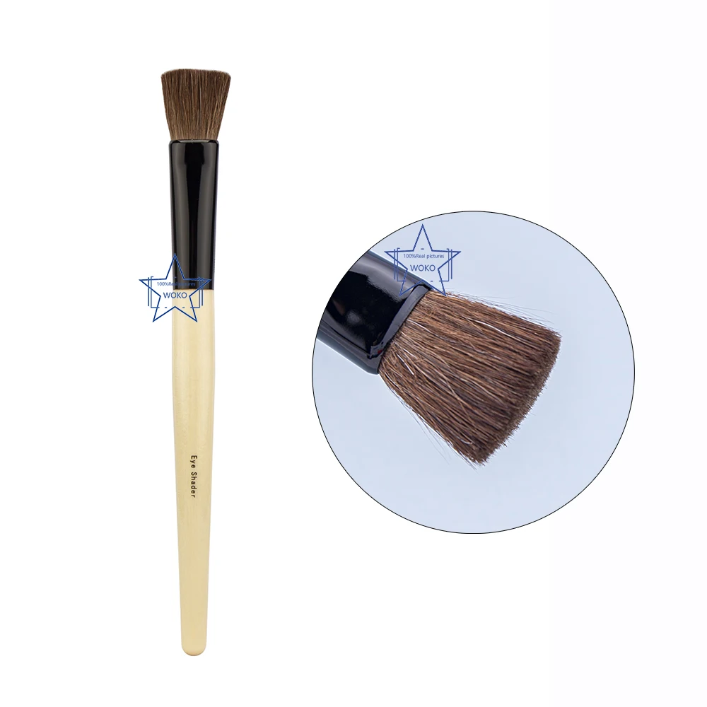 

BB-Series Large Eye Shoder Makeup Brushes Flat Eyeshadow Brush Horse Hair Natural Eye Shadow Cream Shoder Makeup Tool