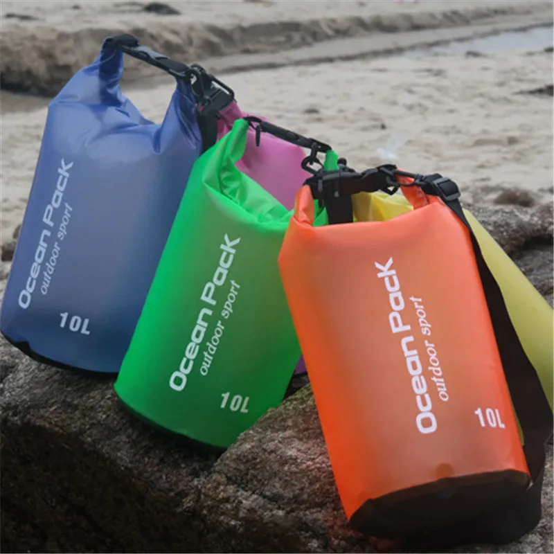 Outdoor Waterproof Dry Backpack Water Floating Bag Roll Top Sack for Kayaking Rafting Boating River Trekking Swimming Pool Kayak