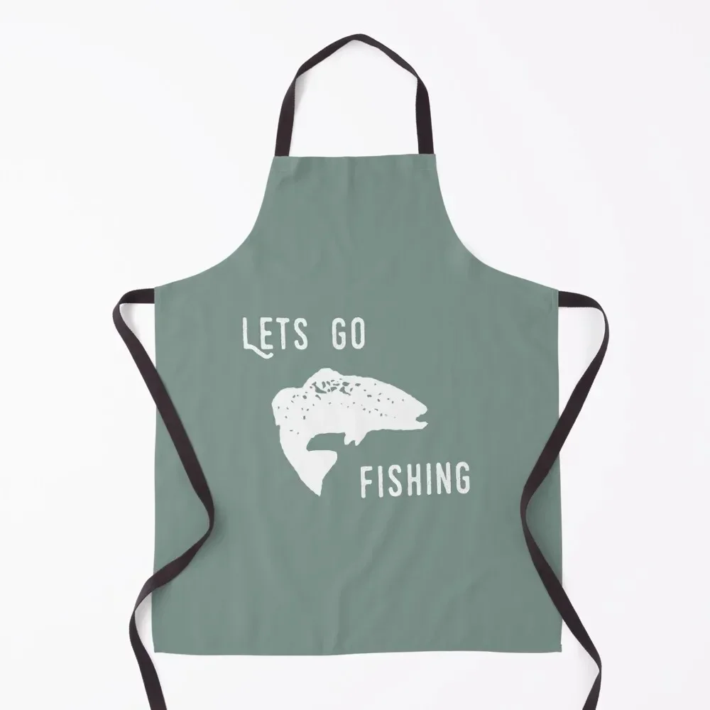 Фартук для рыбалки кухонные принадлежности кухонный женский фартук