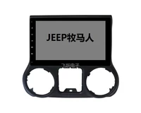 10 1 octa core 1280720 qled screen android 10 car monitor video player navigation for jeep wrangler 2008 2017