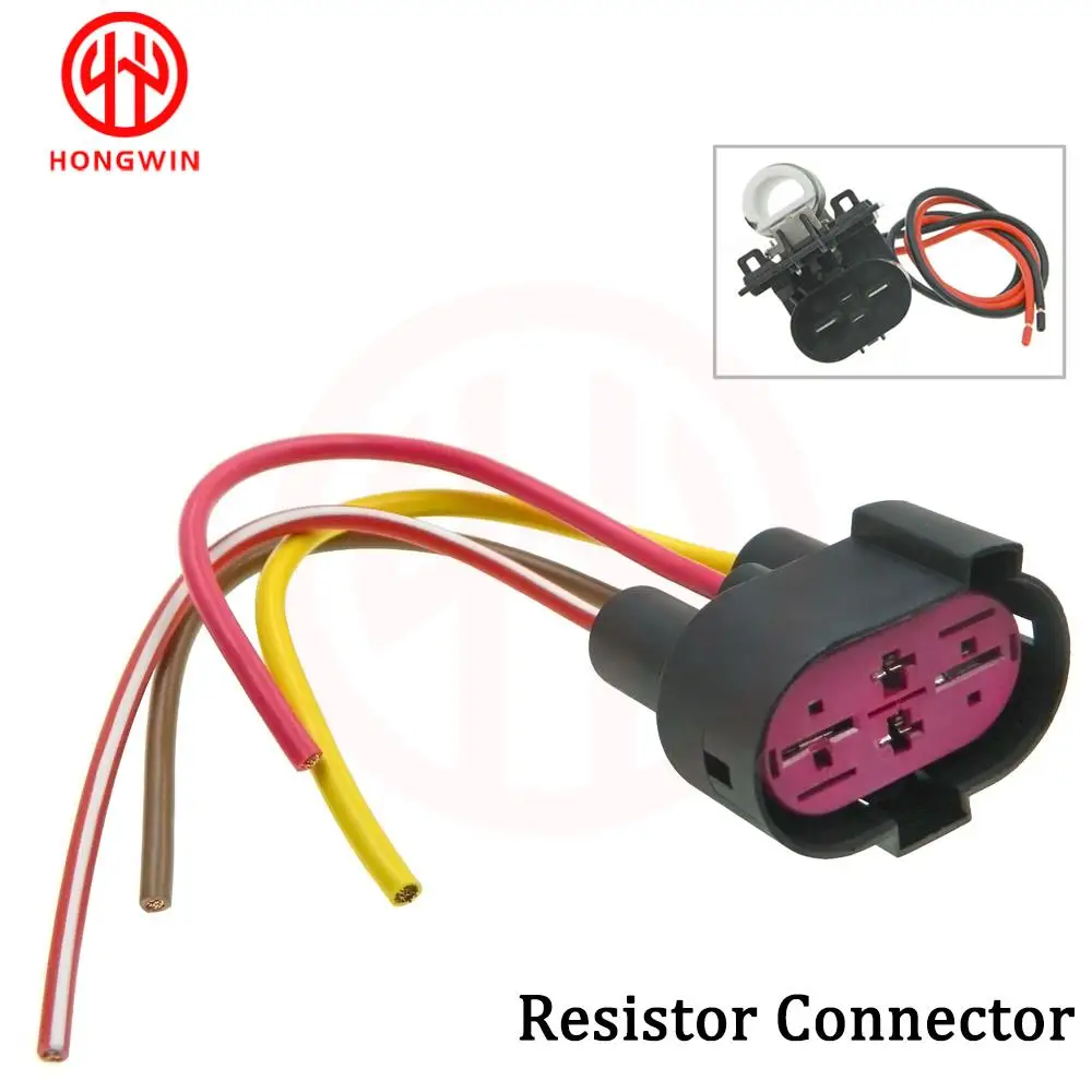 

94749639 13128687 13427160 Radiator Fan Blower Motor Resistance Plugs Connector For Chevrolet Cruze Opel Astra Zafira Vectra