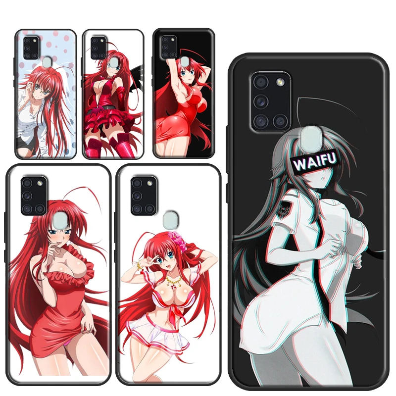 Старшая школа DxD Rias Gremory чехол для Samsung Galaxy A53 A33 A13 A73 A12 A22 A32 A52 A21S A51 A71 A50 A52S задняя