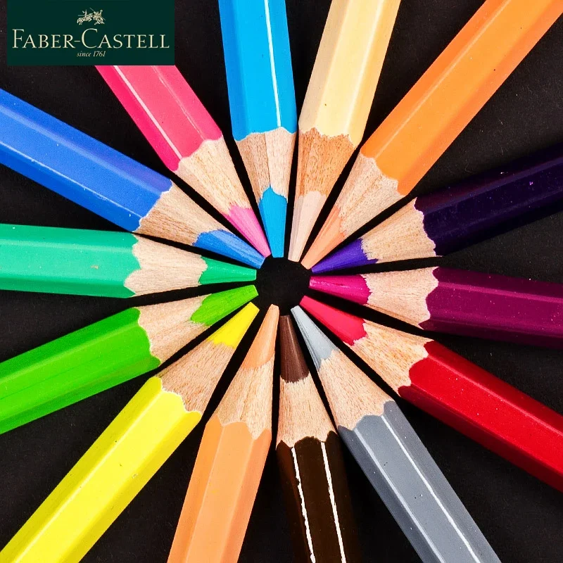 Faber Castell масляные цветные карандаши 36/48/72/100 цветов цветной карандаш деревянные