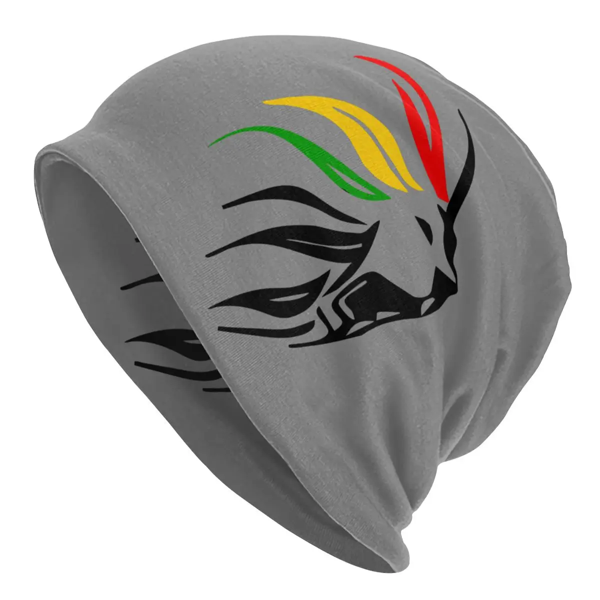 

Jah Live Lion Caps Cool Rasta Judah Art Fashion Adult Street Skullies Beanies Hat Spring Warm Head Wrap Bonnet Knitting Hats