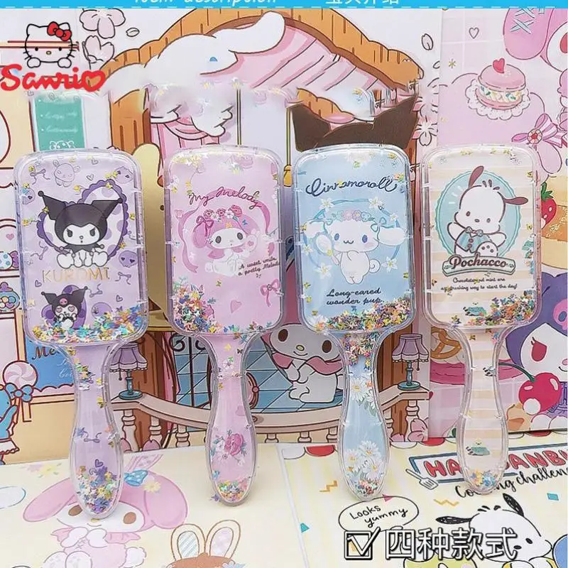 Sanrio Расческа с воздушной подушкой Cinnamoroll My Melody Kuromi понравико Kawaii Девушка расческа