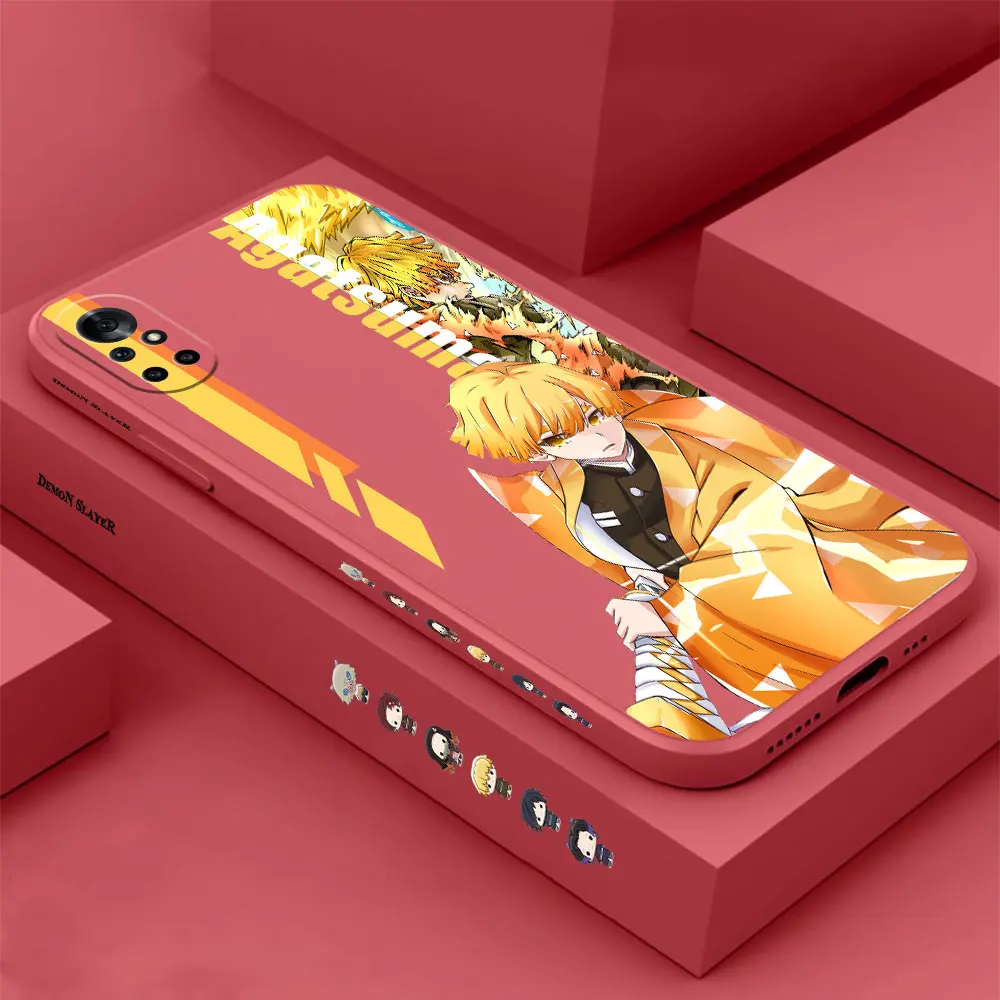 

Demon Slayer Agatsuma Zenitsu Phone Case For Huawei Nova 10 10SE 9SE 8 8SE 7 7SE 6 6SE 5 5I 4 3 3I 2 2S Pro 5G Cover Funda Cqoue