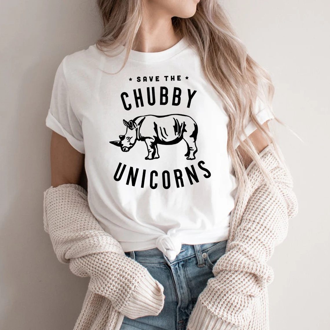 

Save The Chubby Unicorns T-shirt Save Rhinos Shirt Save Endangered Rhinos Awareness Tee Unisex Graphic T Shirts Tops