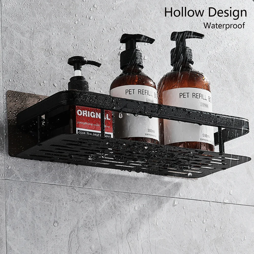 bathroom shelves corner shelf shower storage rack no drill shampoo holder toilet organizer bathroom accessories free global shipping