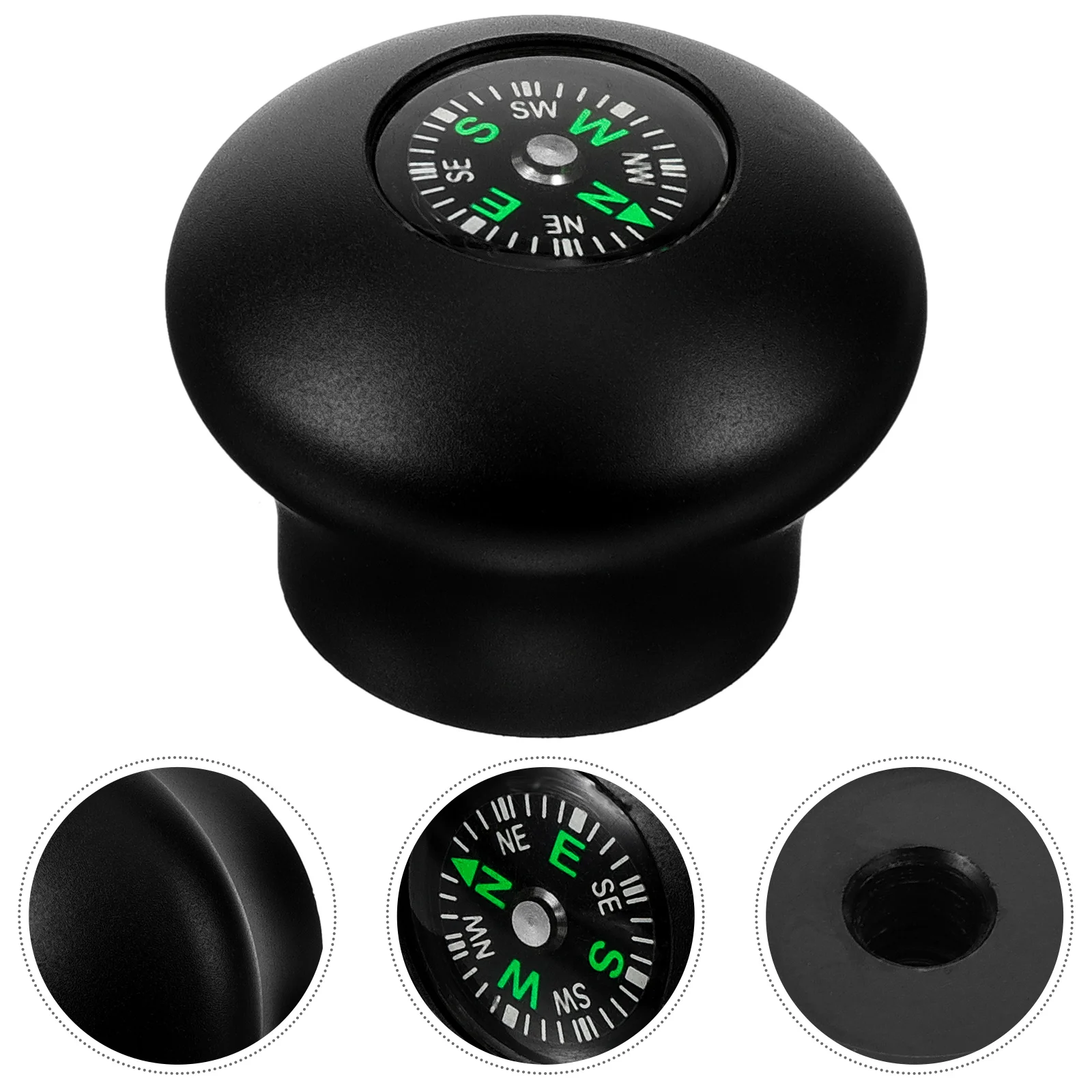 Трекинговая палка компас ручка для выживания походная сферическая крышка