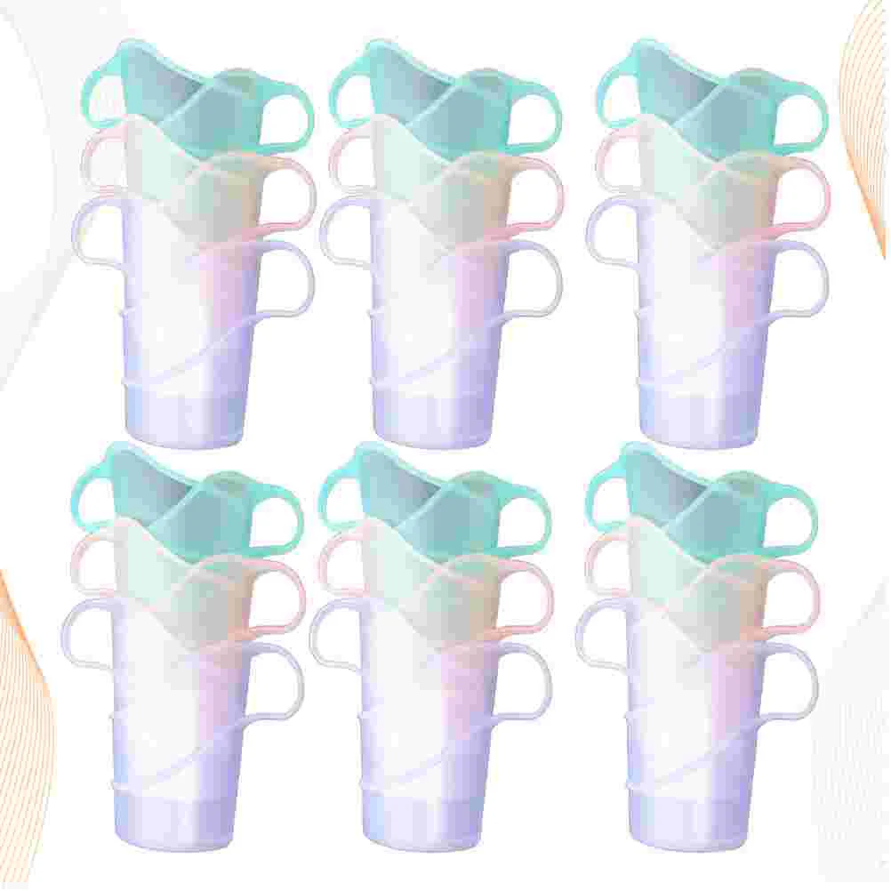 

24pcs Anti-scald Cup Holder Paper Cup Holder Stand Coffee Cup Holder Bathroom Paper Cup Dispenser