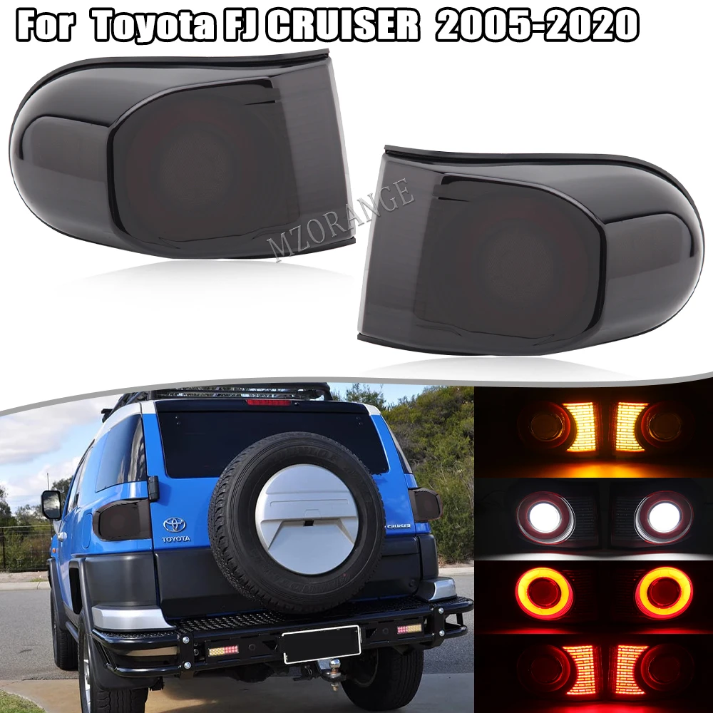 Задний светодиодный фонарь для Toyota Cruiser FJ 2007 2008 2009-2010 Предупреждение 2 шт. |