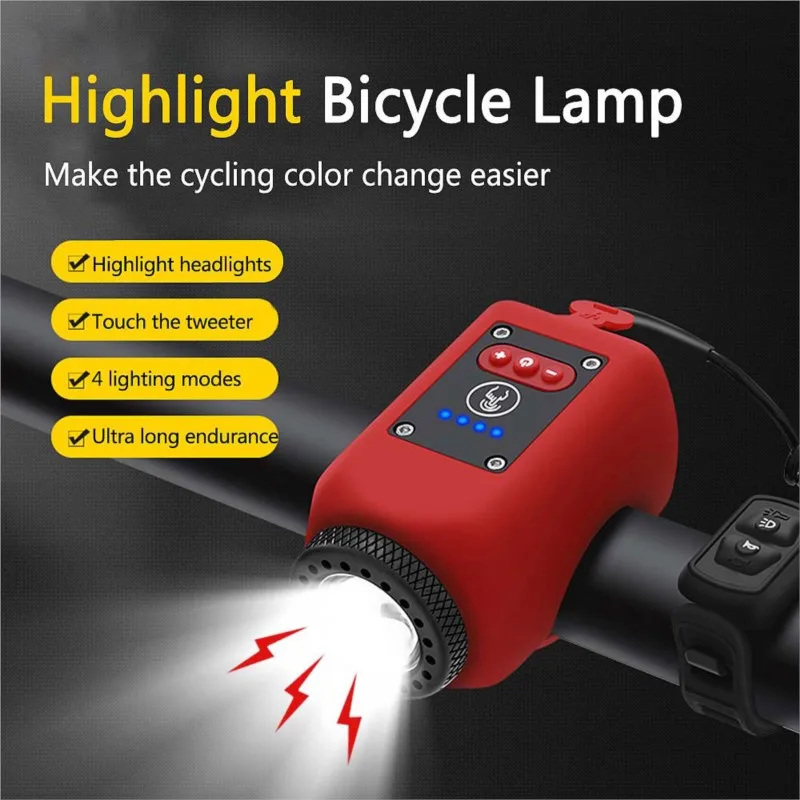 

Велосипедный COB Передний фонарь ZK50, громкий звуковой сигнал, USB Перезаряжаемый фонарик для езды на велосипеде, аксессуары для горных велосипедов