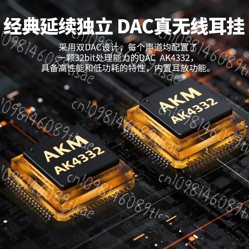 Фото Адаптер Bluetooth UTWs5 TWS, Hi-Res, 96 кГц/24 бит, LDAC, MMCX, 0,78 мм, 2-контактный, со встроенным усилителем, беспроводной аудиоадаптер №3