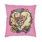 Наволочка для подушки Whippet, 45x45, декоративная наволочка для дивана, гостиной