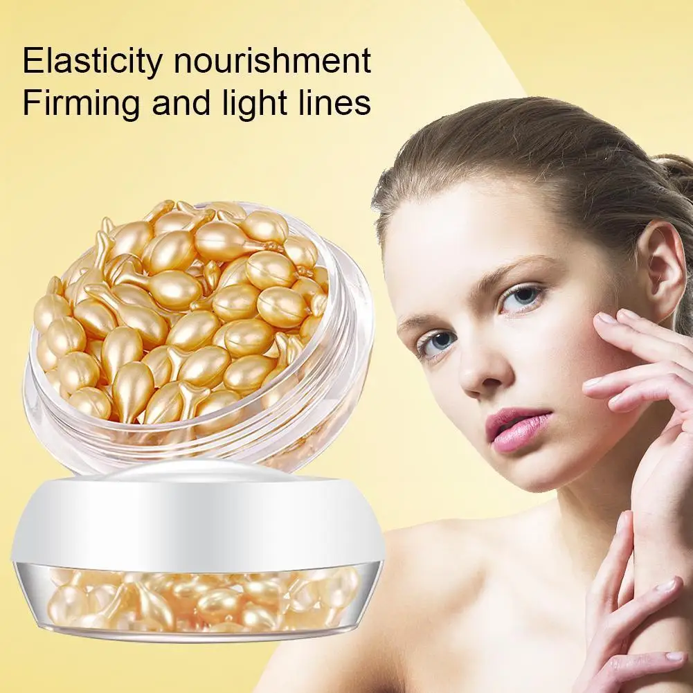 

Placenta Capsule Face Essence 30*0.34g Moisturizing Pore Shrinking Soothing Face Firming Hydrating Face Care Cream S4S9
