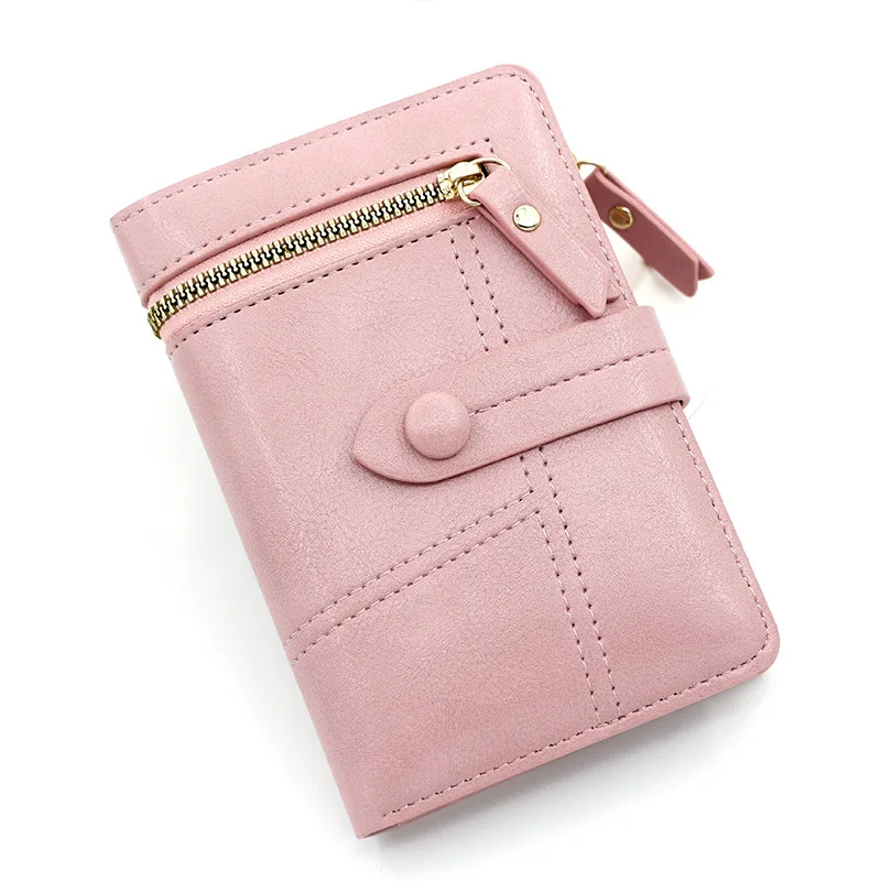 High Quality Women's Wallet Short Women Coin Purse Wallet Ladies Card Holder Small Hasp Money Bag Clutch Purse Card Holder