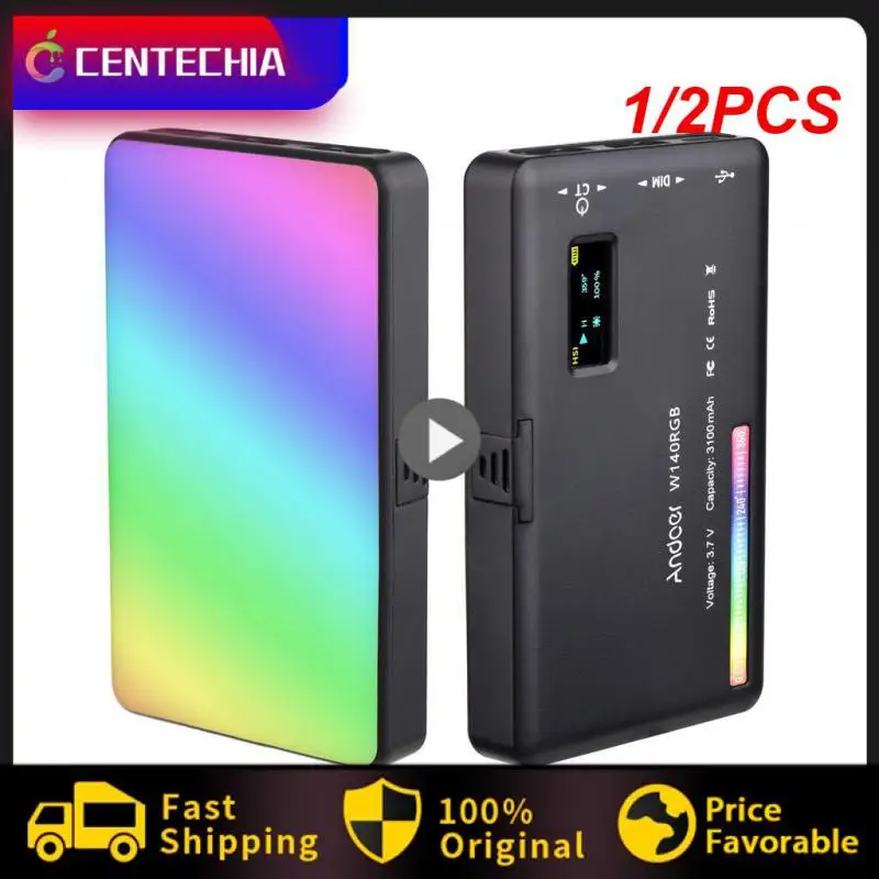 

1/2 шт., вспышка для камеры CRI95 + 2500-9000K