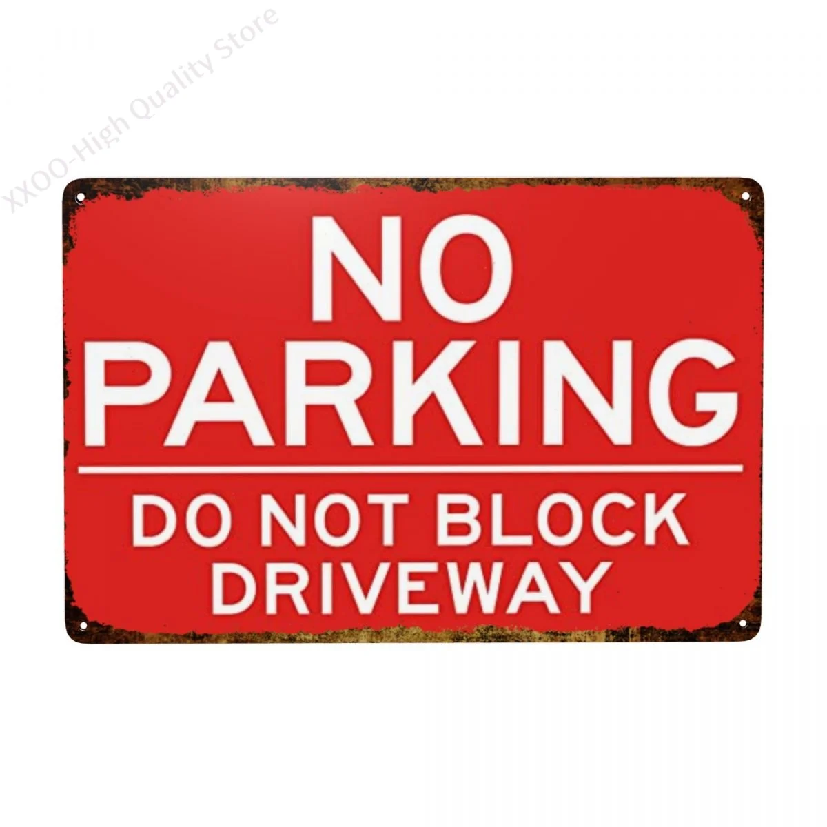 

Retro Metal Aluminum Sign Private Property No Parking Outdoor Garage Street Home Bar Club Retaurant Wall Decor Signs 12X8 Inches