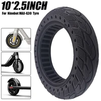 electric scooter tyre for xiaomi scooter rubber solid tire for 102 5 inch ninebot max g30 kick scooter damping tyre replacement