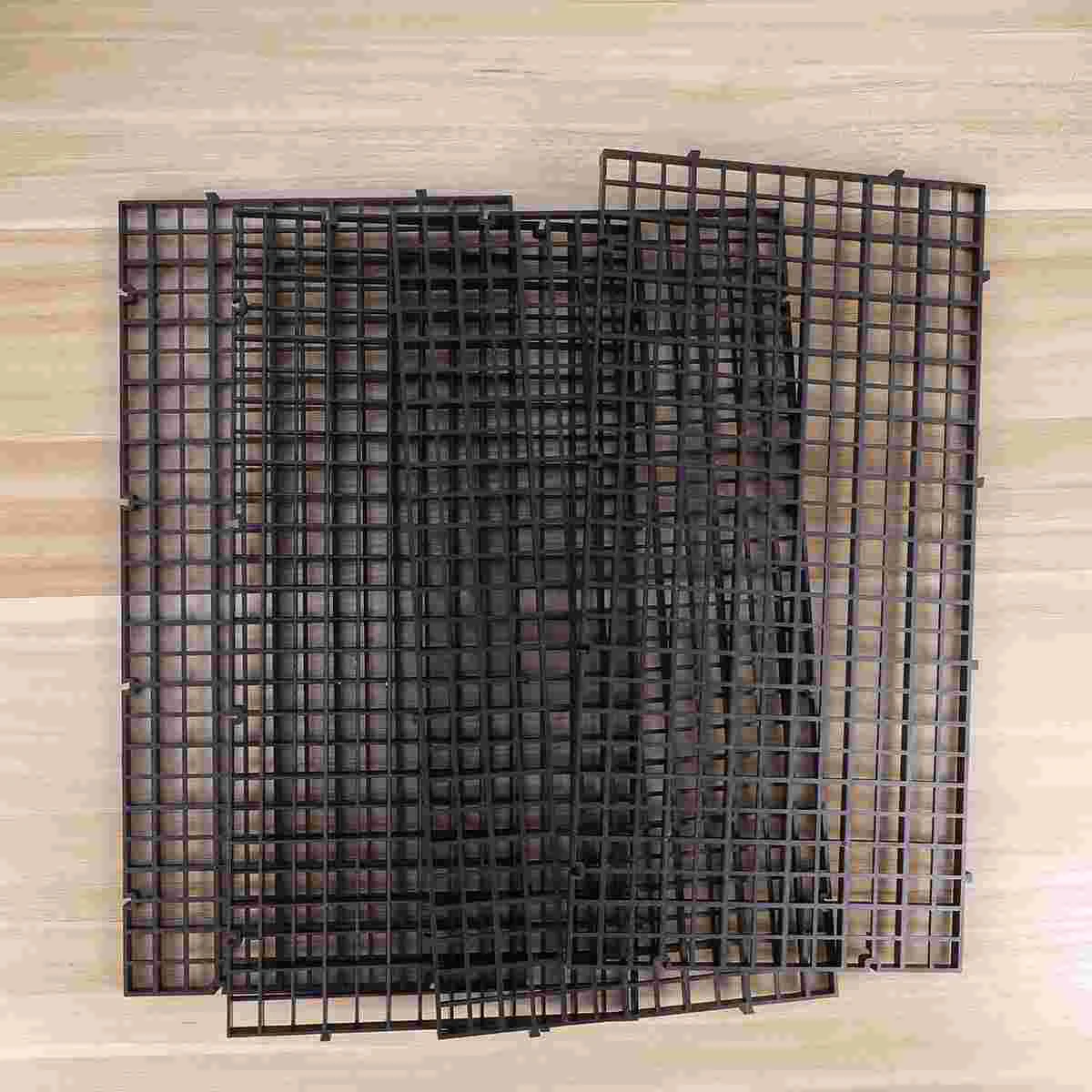 

8pcs Filter Grid Prime Durable Plastic Patition Board Filter Grid Segregation Board for Fish Tank