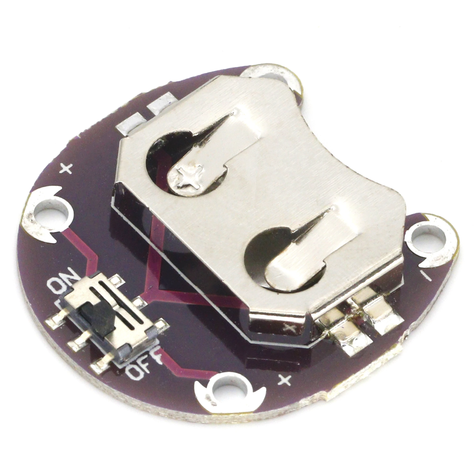 Держатель для аккумулятора LilyPad CR2032 модуль крепления батареи arduino Комплект