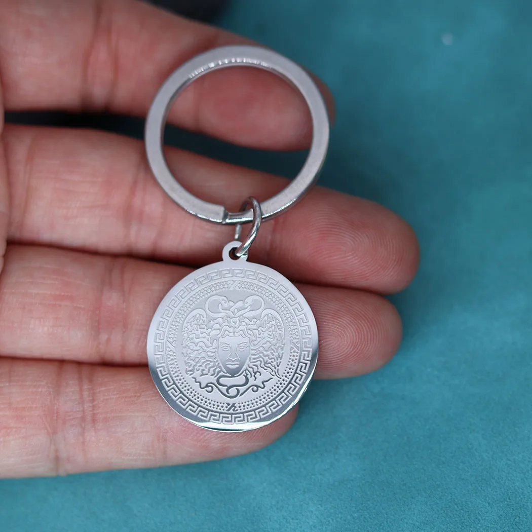 Nedar изящная мифология Медуза горгон брелок для женщин мужчин древняя греческая