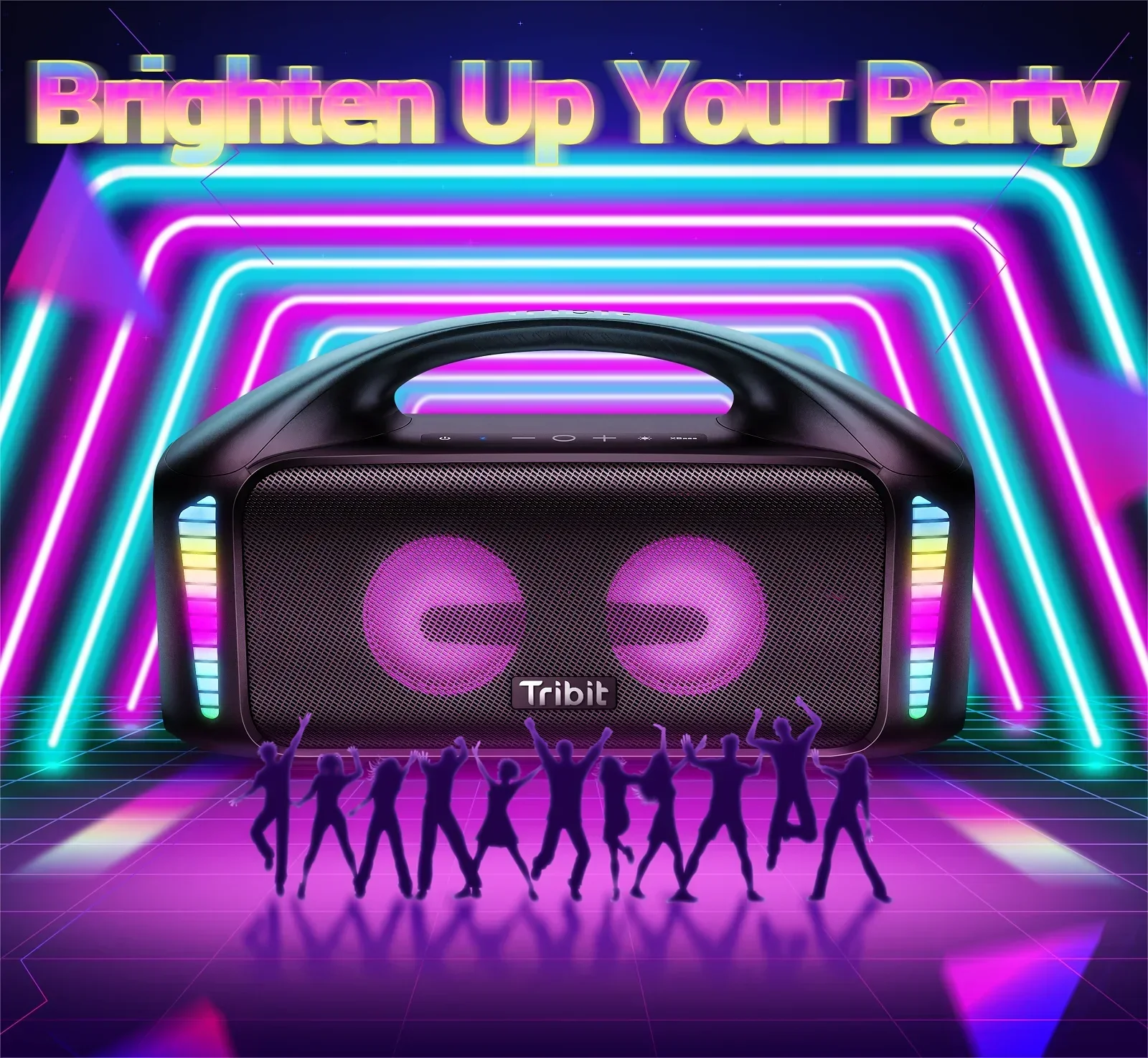 Аудиодинамик Tribit Stormbox Blast Party Xbass Водонепроницаемый громкий стереозвук