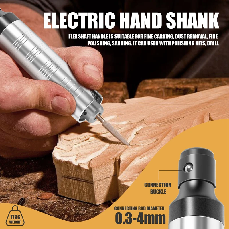 Ручка наконечника сверлильный патрон для Flex 3 подходит гибкого вала двигателя