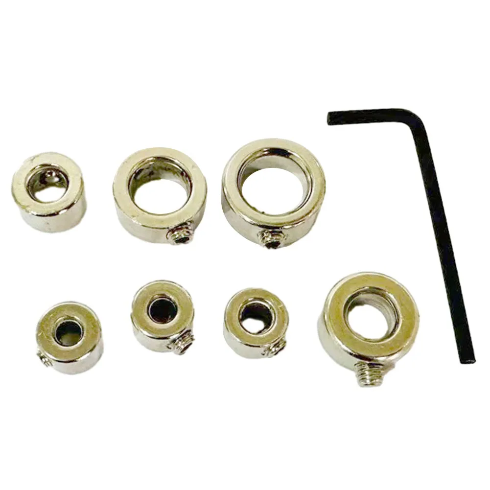 

4pcs/8pcs Drill Stop Collar Fix To The Drill Bit Limit The Drilling Depth Positioner Drill Locator Power Tools