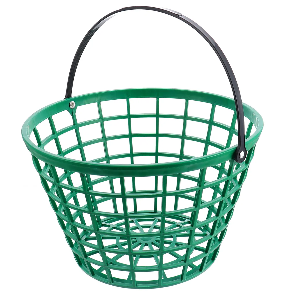 

Контейнер для мячей для гольфа, пластиковая мини-корзина для мячей, пластиковая корзина для сбора мячей с ручкой для переноски