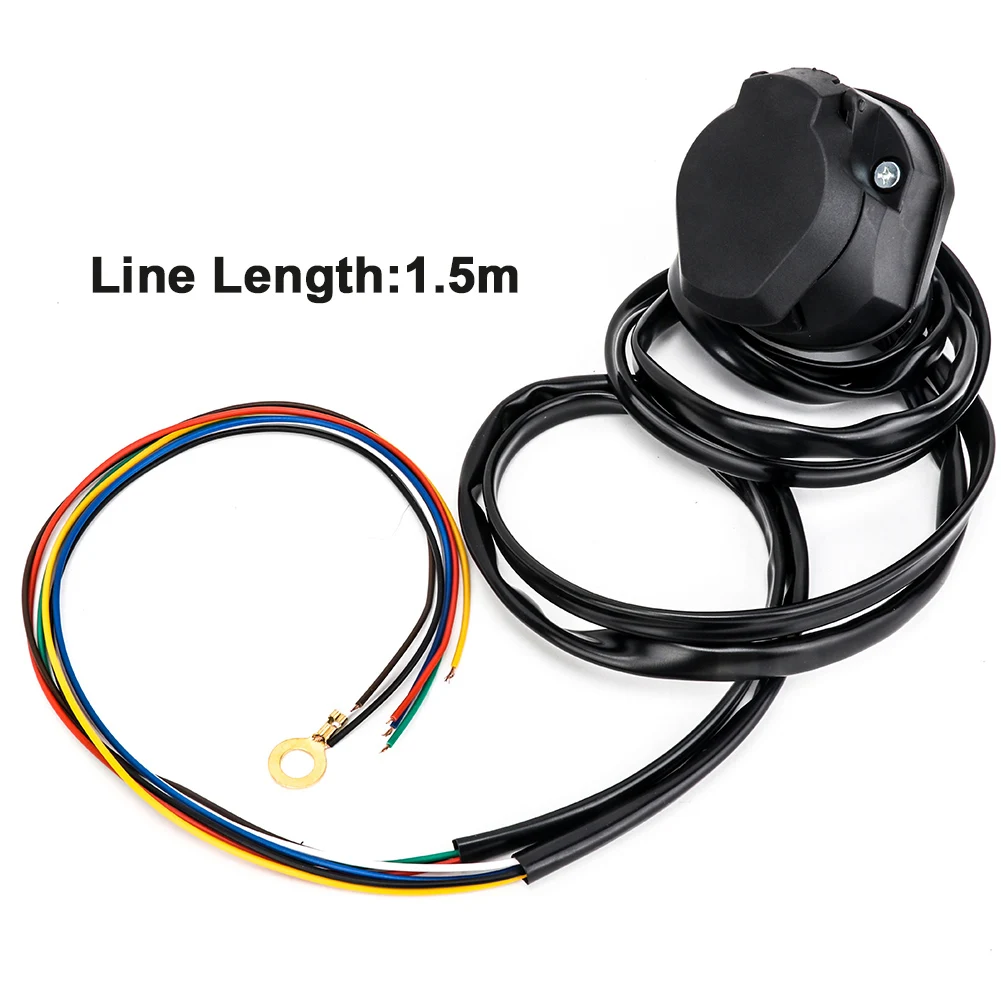 TIROL Новый 7-контактный разъем для прицепа кабель 1 5 м провод автомобильного