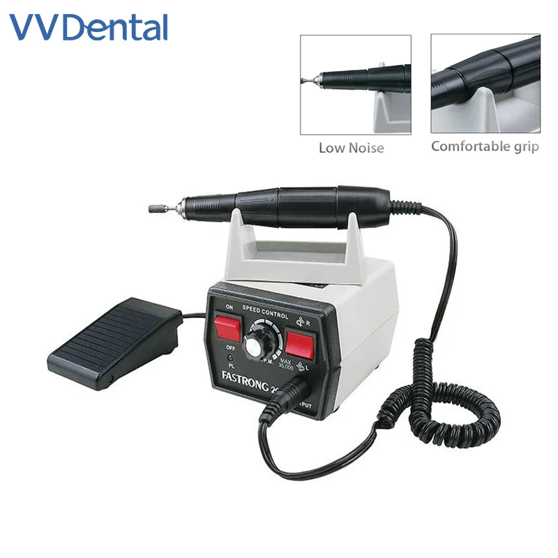 Стоматологический микромотор VVDental 35000 об/мин полировальный наконечник для