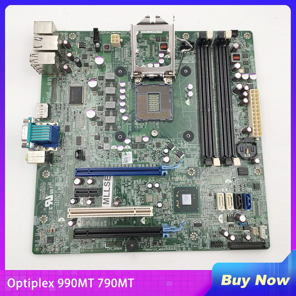 2VM2Y HY9JP NW0GM T81FW For DELL Optiplex 990MT 790MT PC Desktop Motherboard 02VM2Y 0HY9JP 0NW0GM 0T81FW LGA1155 Perfect Tested