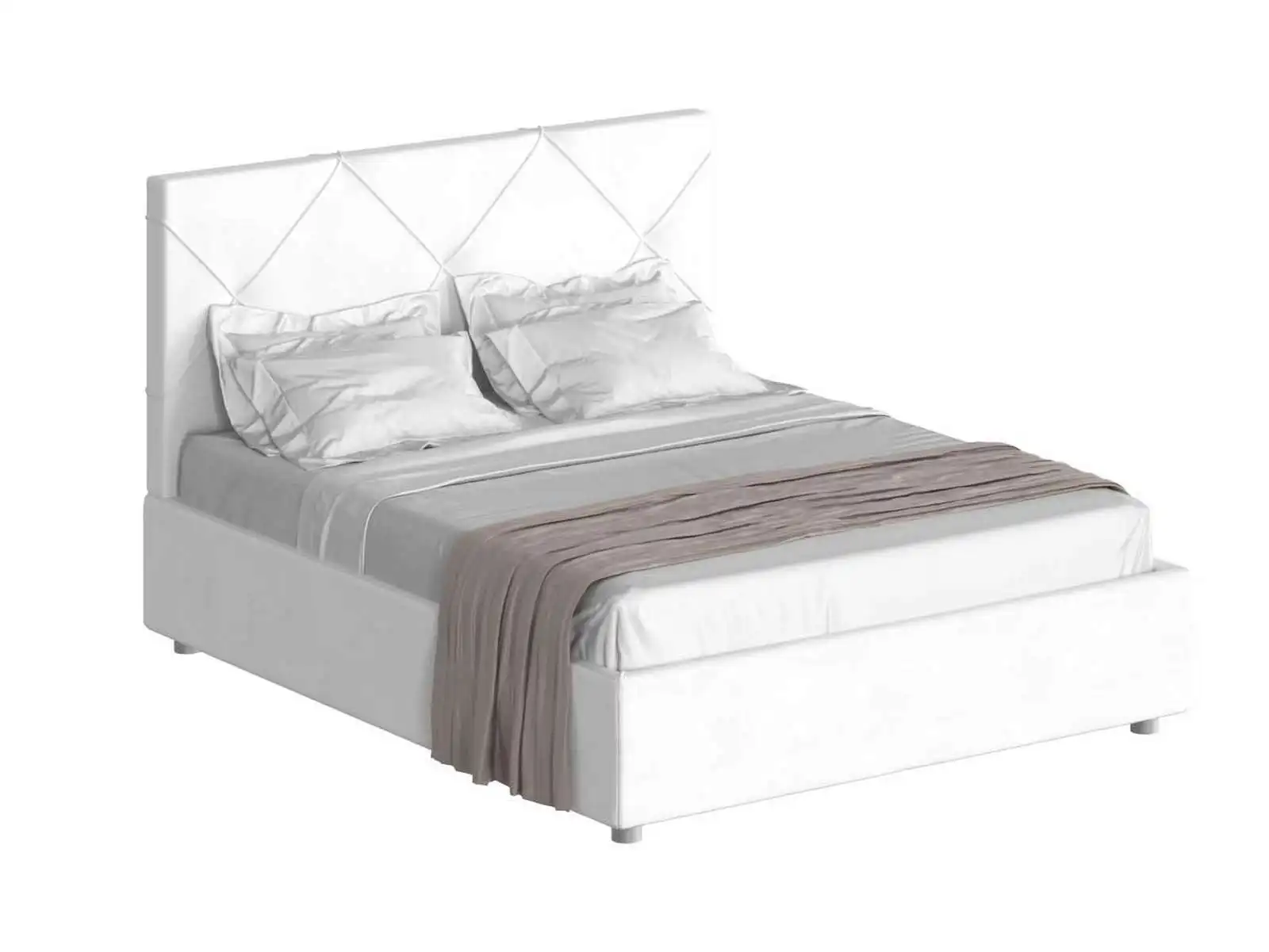 Альменно белая Экокожа 90х200 |