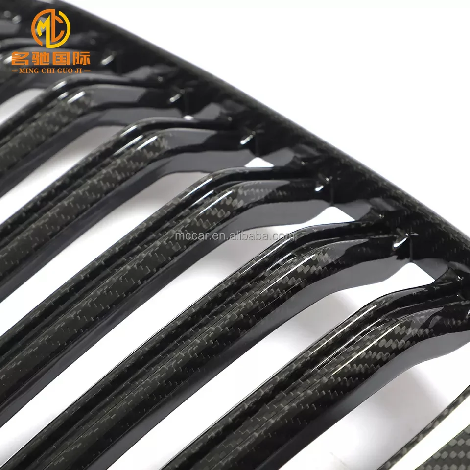 Черный сухой гриль из углеродного волокна 2019-2022-4-дверный X5 для BMW G05 Xdrive40i Xdrive50i M50i