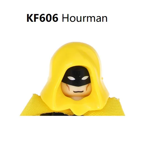 Superhero Mark 9 Mark9 Hourman Batgirl Cable Batman Venom Talon Building Blocks Mini Action Figure Toys |