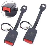 2pcs universal car safety seat belt extender extension strap buckle adapter clip