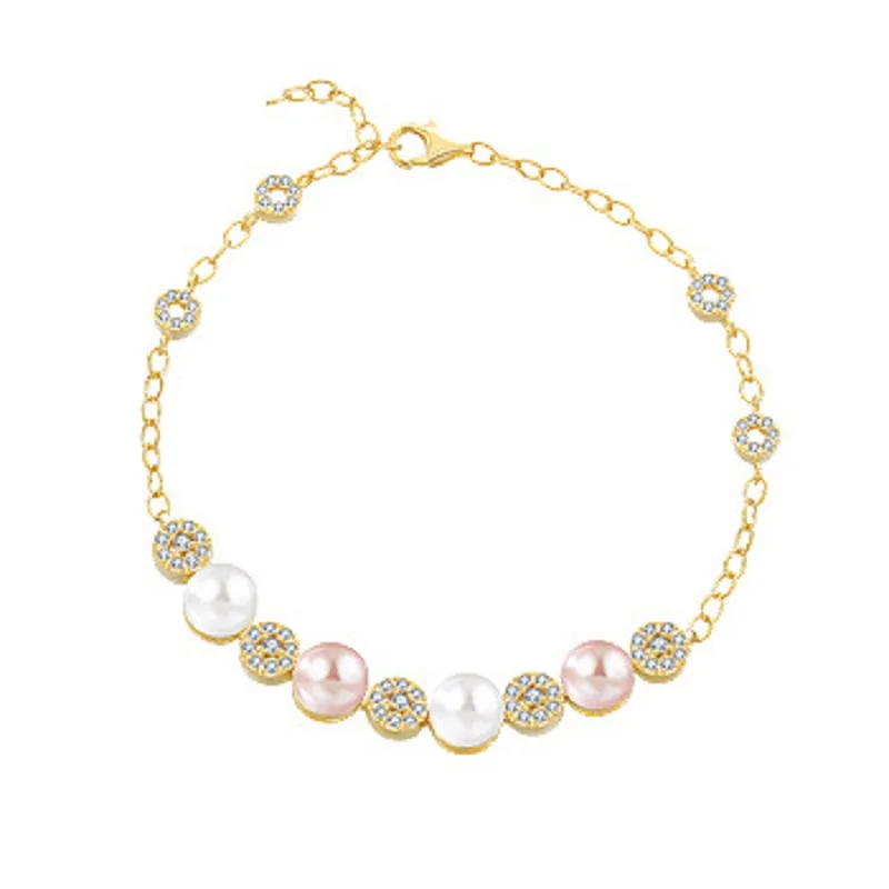 

CYG REAL Natural Freshwater Pearl A Set Of Bracelet and Earings Wedding Necklace Gifts for Brides Women Jewelry.