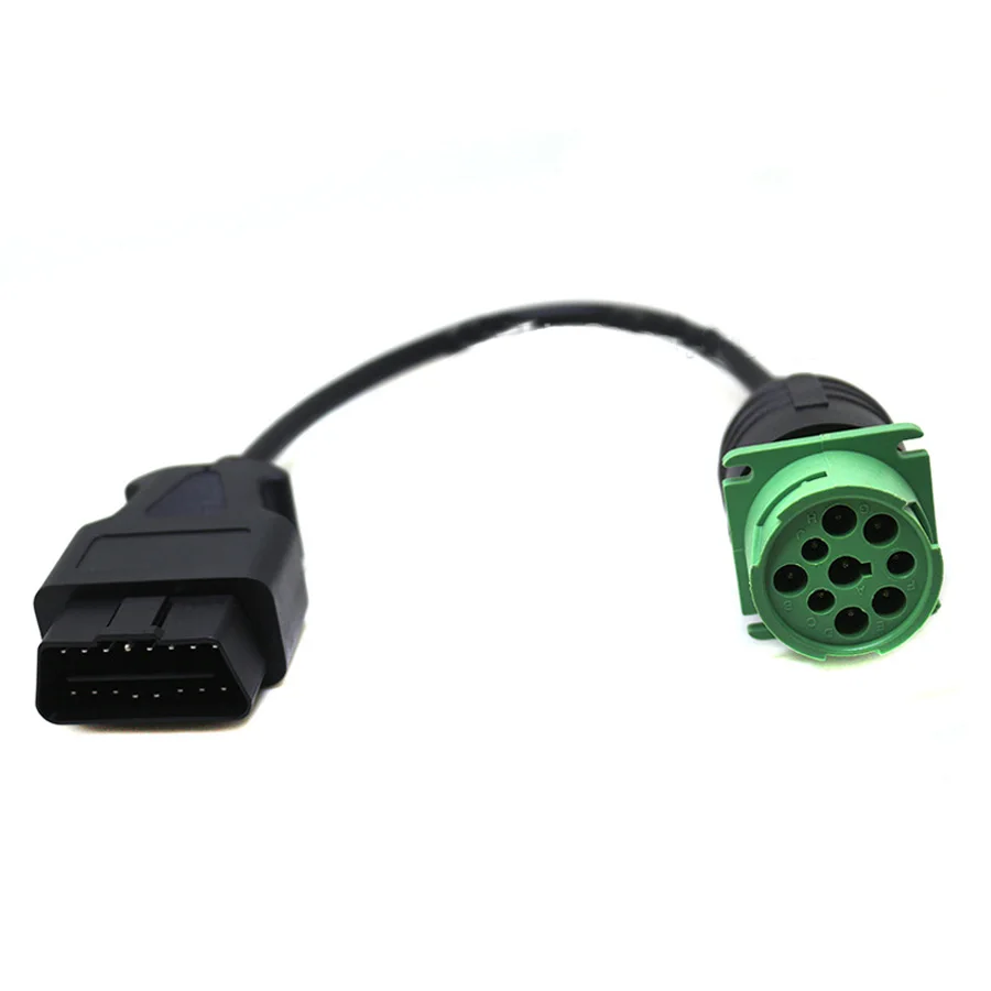 Диагностический кабель OBD2 для грузовиков J1939 OBD 9-контактный разъем на