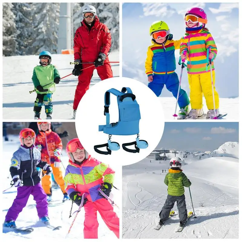 Лыжные ремни для малышей регулируемый рюкзак лыжных тренировок спортивное