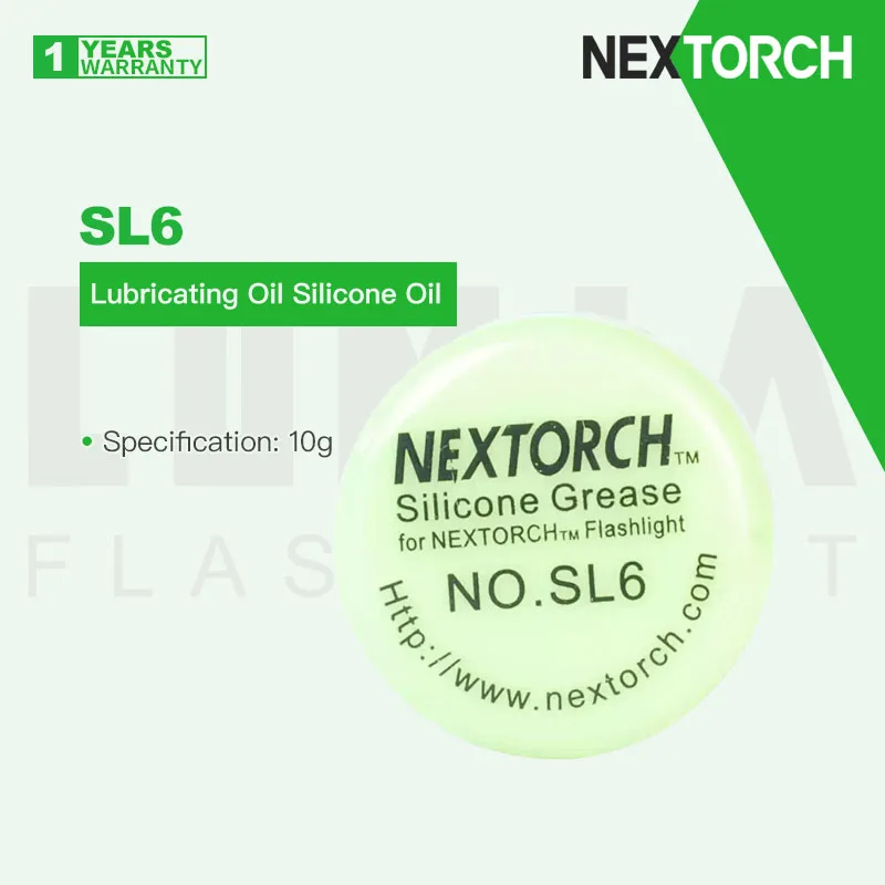 Фото Силиконовое масло NEXTORCH SL6 для обслуживания фонарей, специализированное средство для герметизации и технического обслуживания фонарей, силиконовая смазка. №1