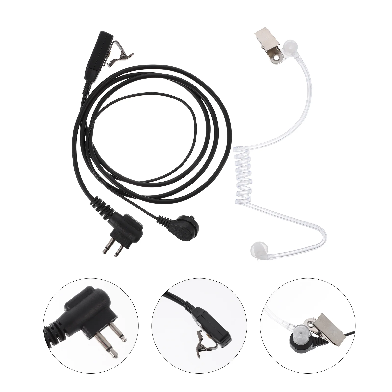 

Acoustic Wired Earphone Anti- Radiation Headset for Noise Isolating Earbuds