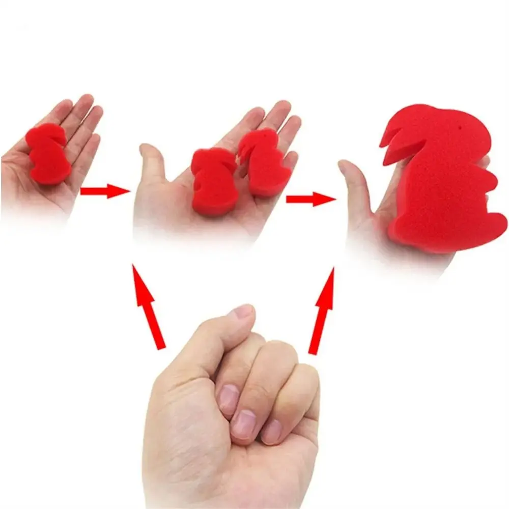 

Magic Props Magic Sponge Rabbit Magician Game Stage Street Magic Bunny Sponge Mentalism Performance Sponge Magic Tricks