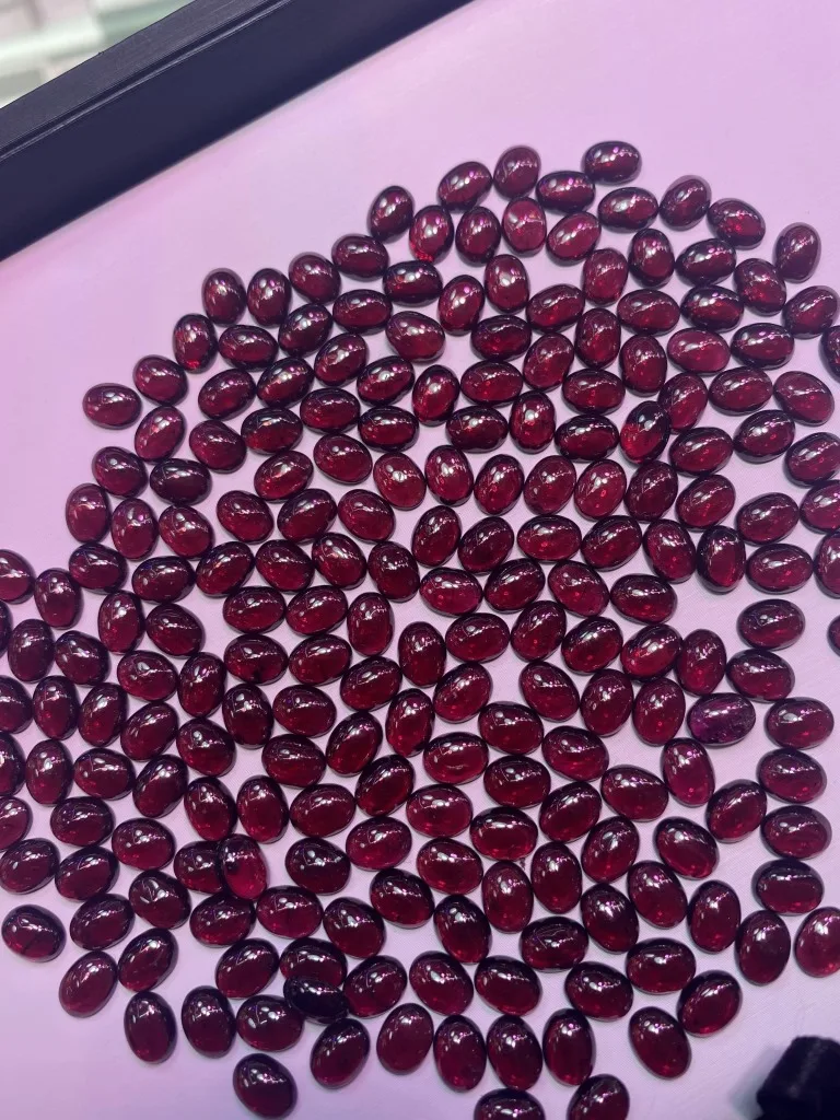 Оптовая продажа 20 шт./упаковка фотоэлемент 5x7 мм 6x8 Овальный полудрагоценный