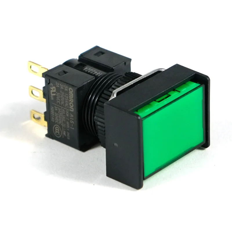 

1PC original A16L-JGM-24D-1 A16L-JGM-24D-2 AC/DC 24V Push button switch