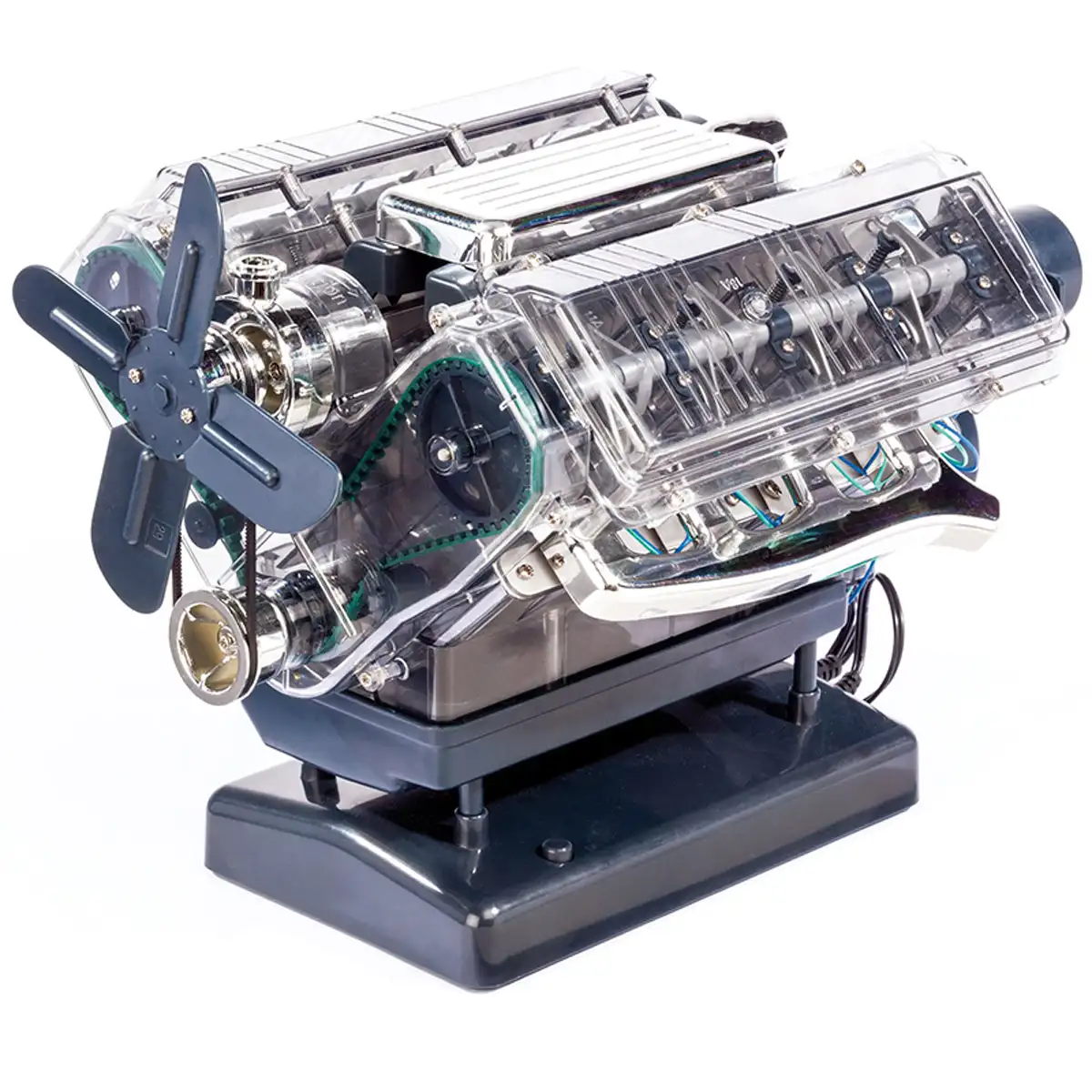 DIY Mini V8 модельный набор с более чем 250 компонентами-восемь цилиндров ручной работы
