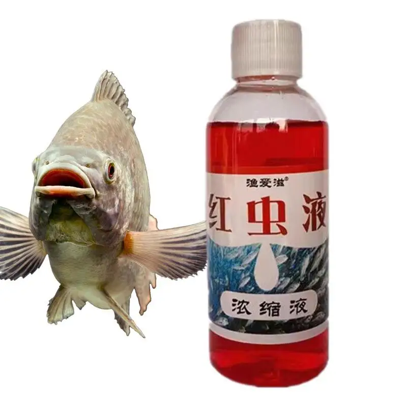 

Scent Fish Attractants For Baits Strong Fish Attractant Liquid With Concentrated Red Worm Bait Fishing Equipment Accessory