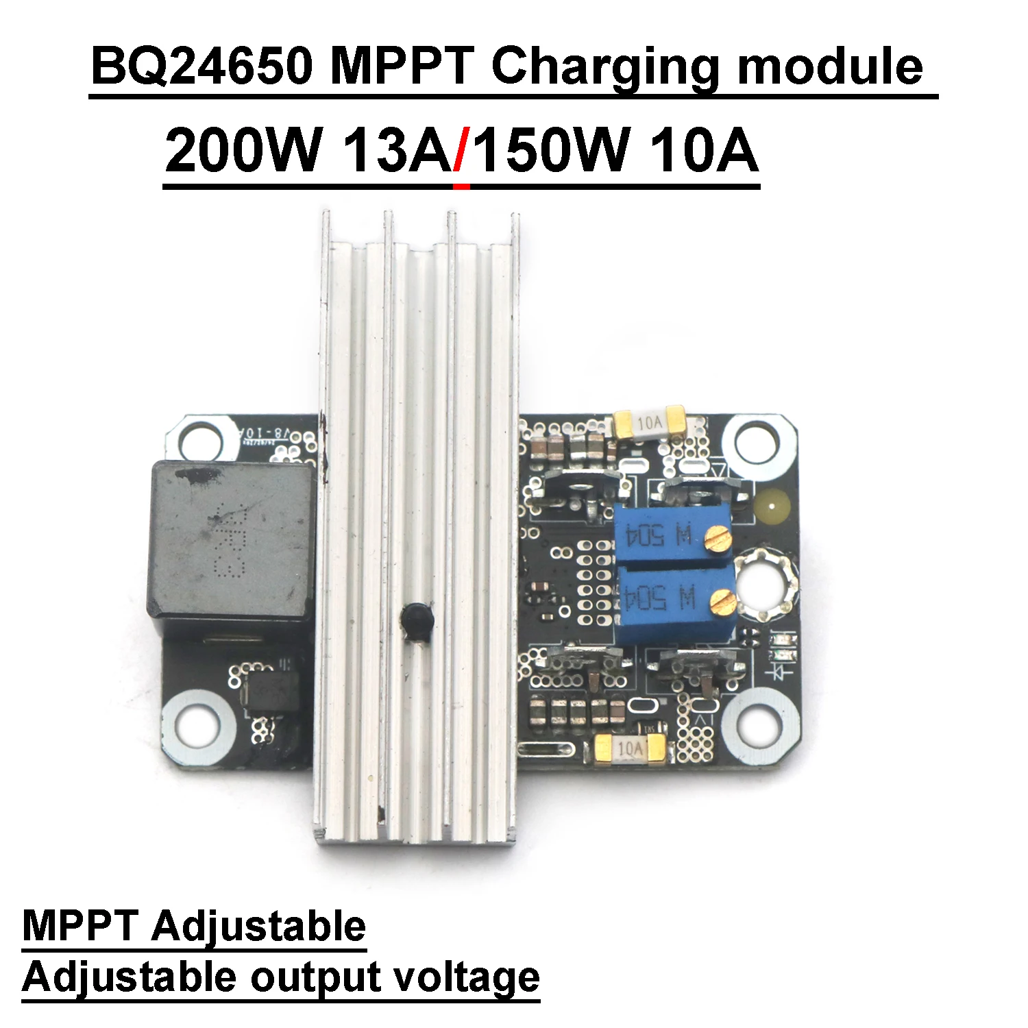 13A 10A BQ24650 MPPT Зарядная плата солнечной панели Контроллер USP 12 В 24