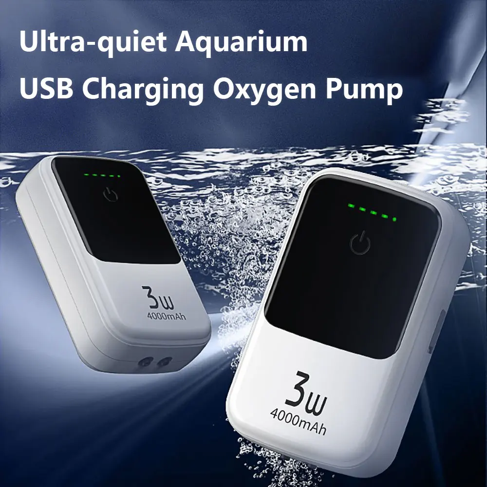 Fish Tank Oxygen Pump Single Double Outlet With Check Valve